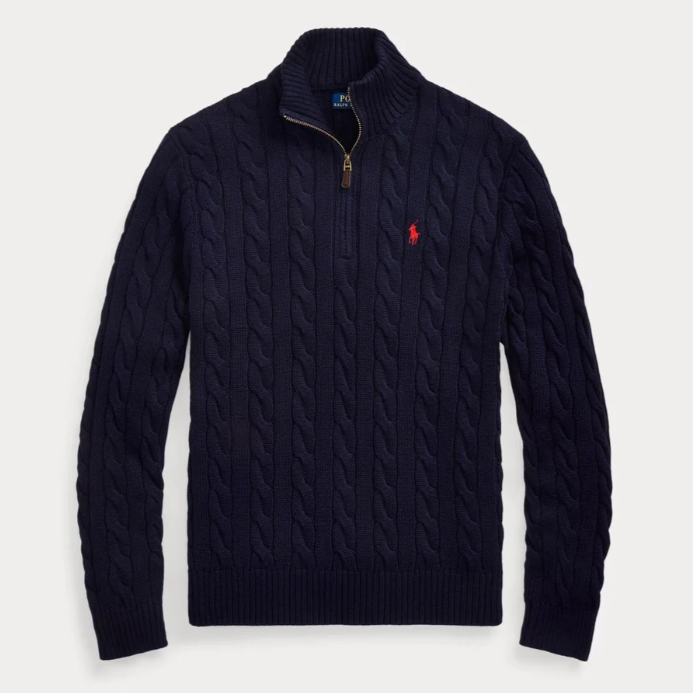 Ralph Knitted Quarter Zip